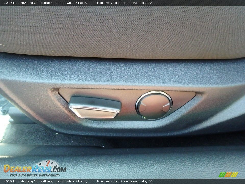 2019 Ford Mustang GT Fastback Oxford White / Ebony Photo #16