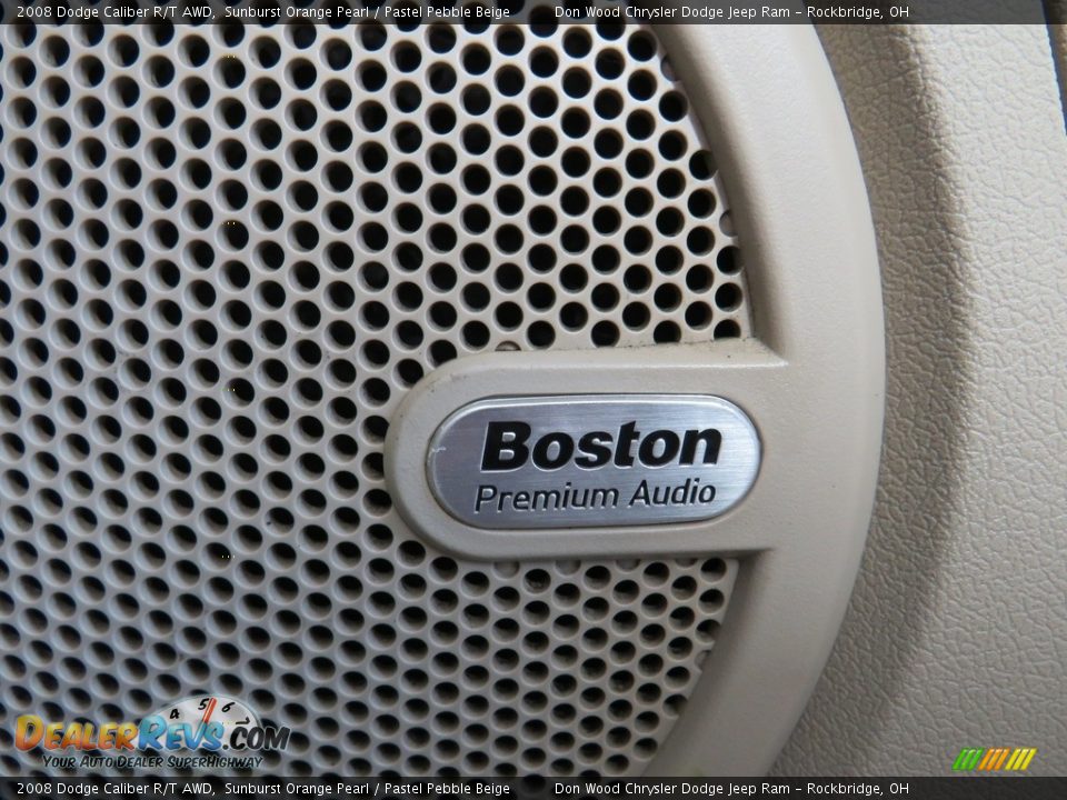2008 Dodge Caliber R/T AWD Sunburst Orange Pearl / Pastel Pebble Beige Photo #2