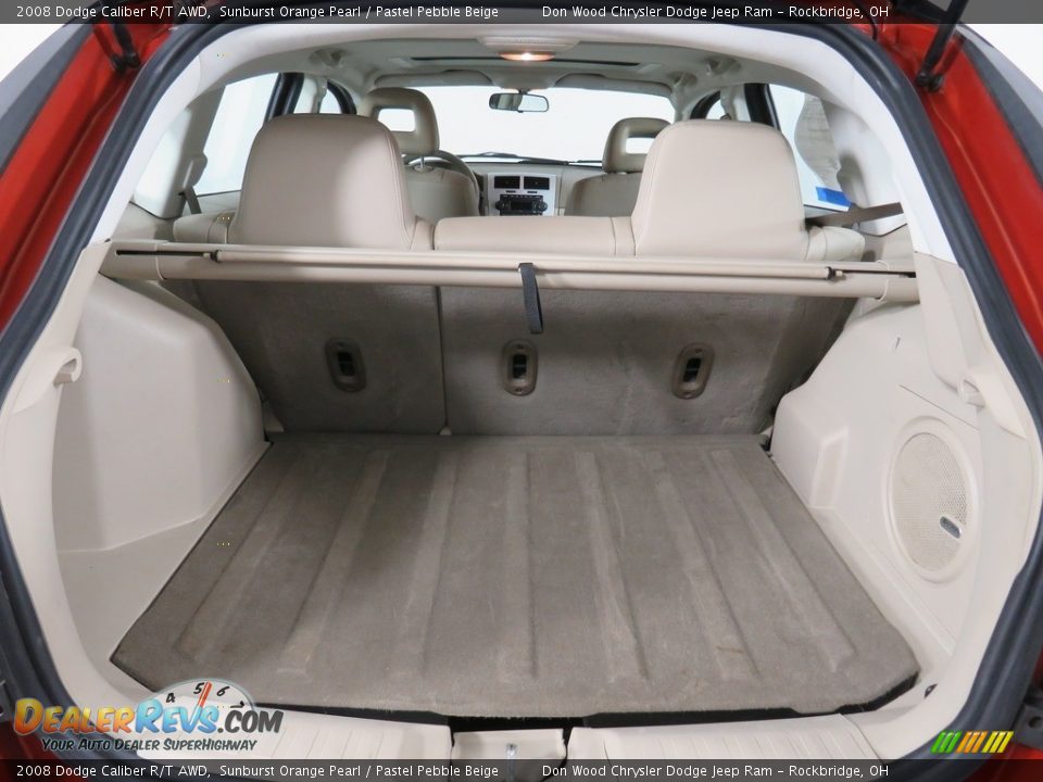 2008 Dodge Caliber R/T AWD Sunburst Orange Pearl / Pastel Pebble Beige Photo #16