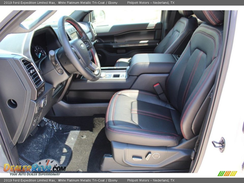 Front Seat of 2019 Ford Expedition Limited Max Photo #10