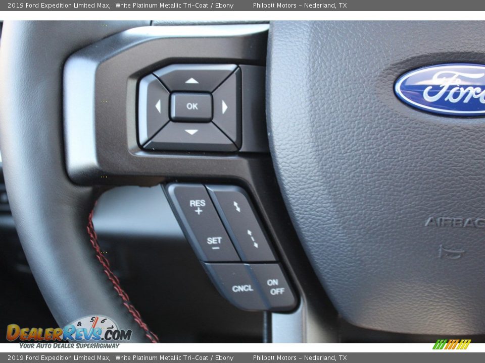 2019 Ford Expedition Limited Max Steering Wheel Photo #12