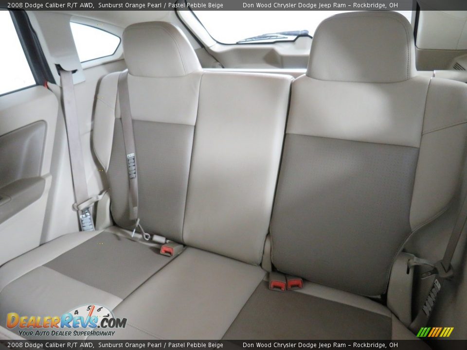 2008 Dodge Caliber R/T AWD Sunburst Orange Pearl / Pastel Pebble Beige Photo #23