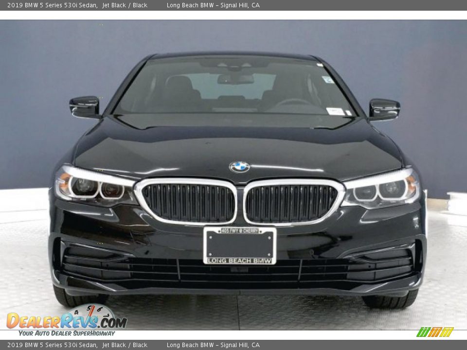 2019 BMW 5 Series 530i Sedan Jet Black / Black Photo #2