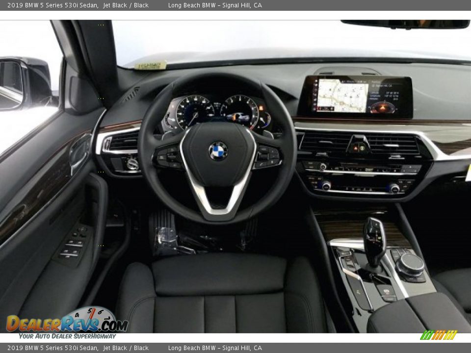 2019 BMW 5 Series 530i Sedan Jet Black / Black Photo #4