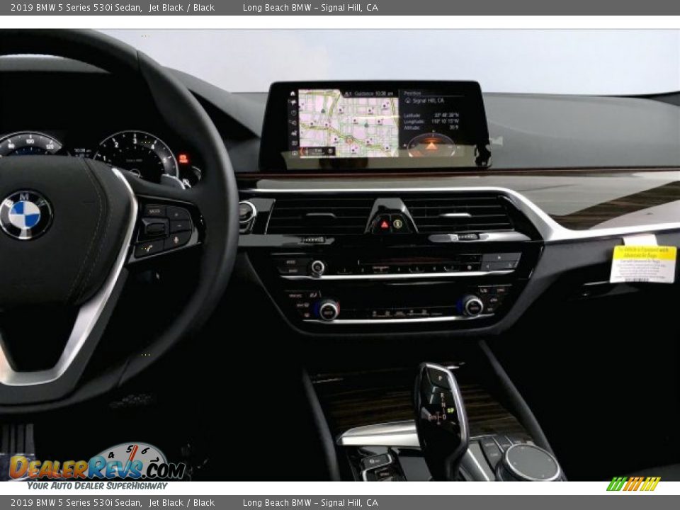 2019 BMW 5 Series 530i Sedan Jet Black / Black Photo #5