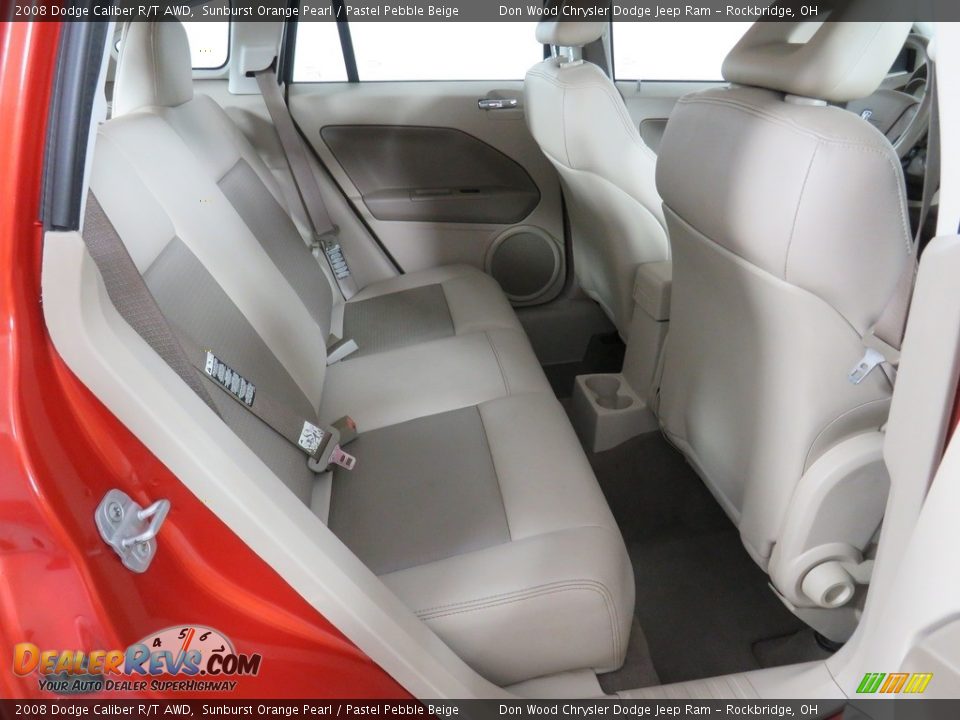 2008 Dodge Caliber R/T AWD Sunburst Orange Pearl / Pastel Pebble Beige Photo #28