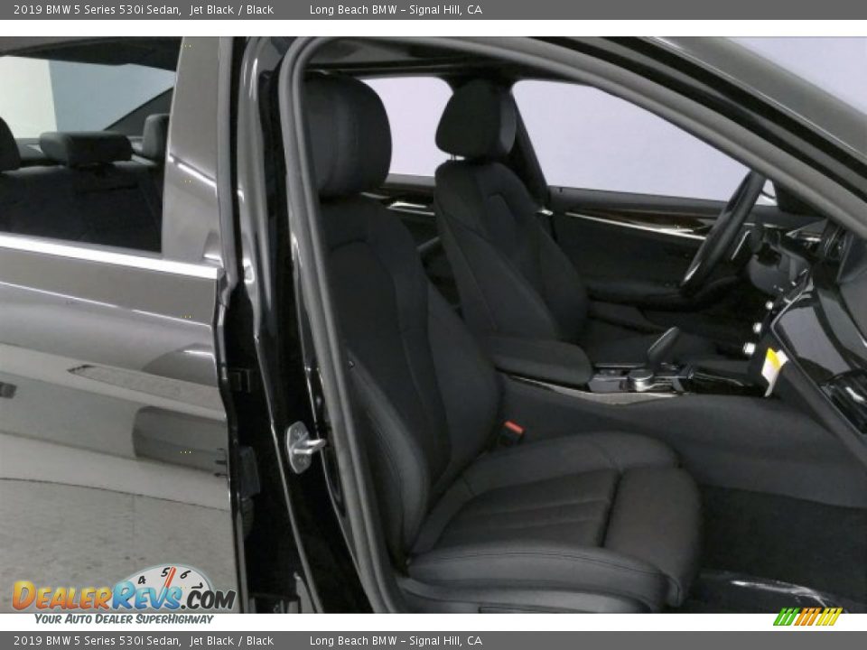 2019 BMW 5 Series 530i Sedan Jet Black / Black Photo #6