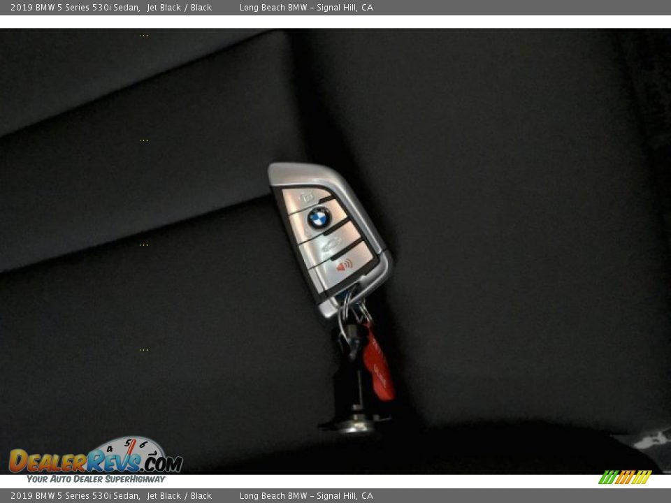 2019 BMW 5 Series 530i Sedan Jet Black / Black Photo #11
