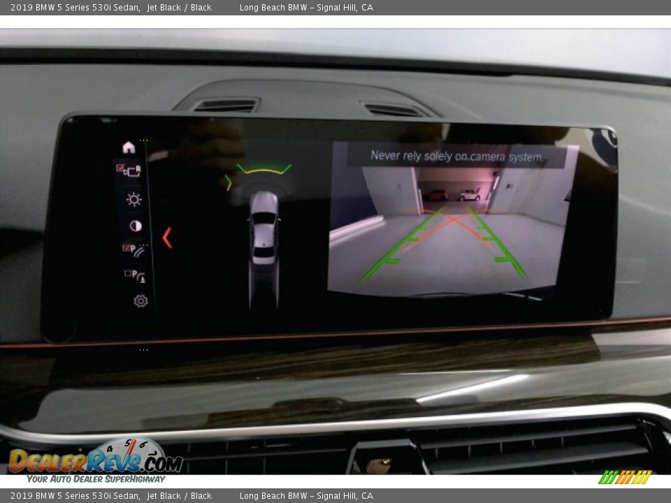 2019 BMW 5 Series 530i Sedan Jet Black / Black Photo #13