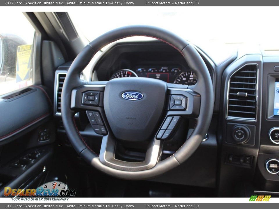 2019 Ford Expedition Limited Max Steering Wheel Photo #23