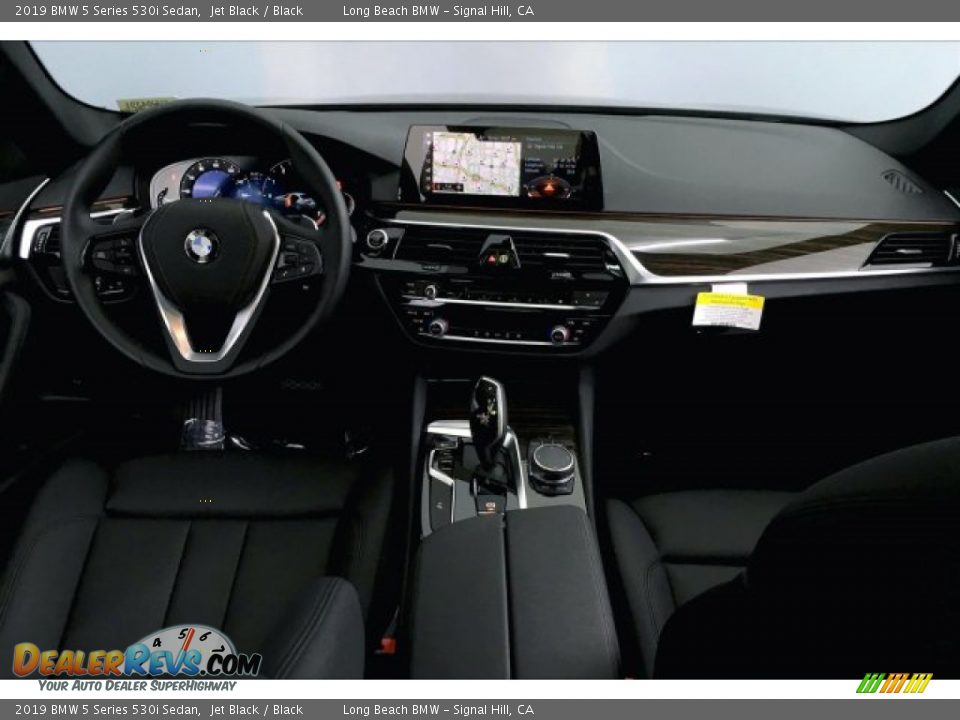 2019 BMW 5 Series 530i Sedan Jet Black / Black Photo #20