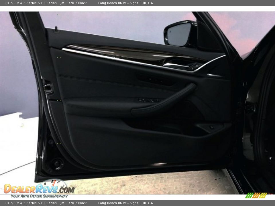 2019 BMW 5 Series 530i Sedan Jet Black / Black Photo #21