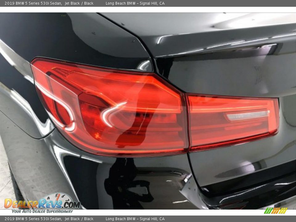 2019 BMW 5 Series 530i Sedan Jet Black / Black Photo #22