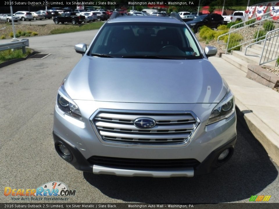 2016 Subaru Outback 2.5i Limited Ice Silver Metallic / Slate Black Photo #4