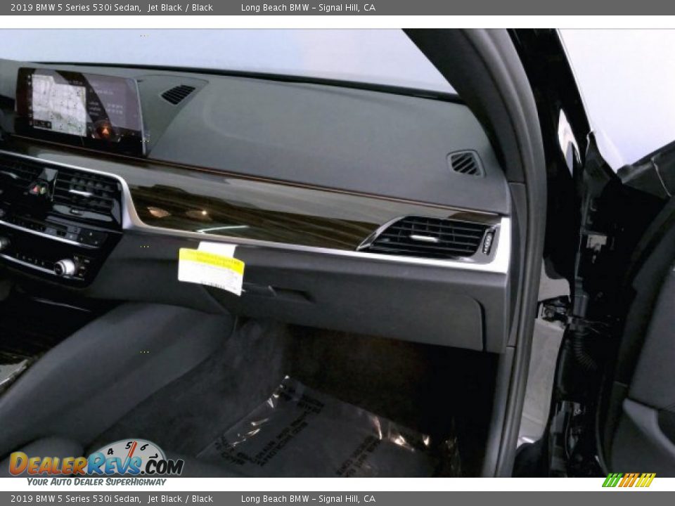 2019 BMW 5 Series 530i Sedan Jet Black / Black Photo #24