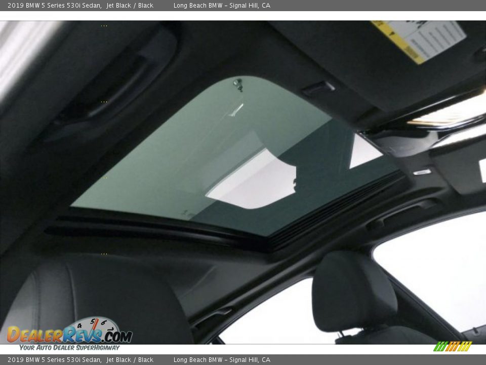 2019 BMW 5 Series 530i Sedan Jet Black / Black Photo #25