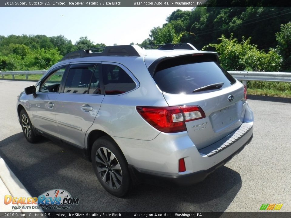 2016 Subaru Outback 2.5i Limited Ice Silver Metallic / Slate Black Photo #7