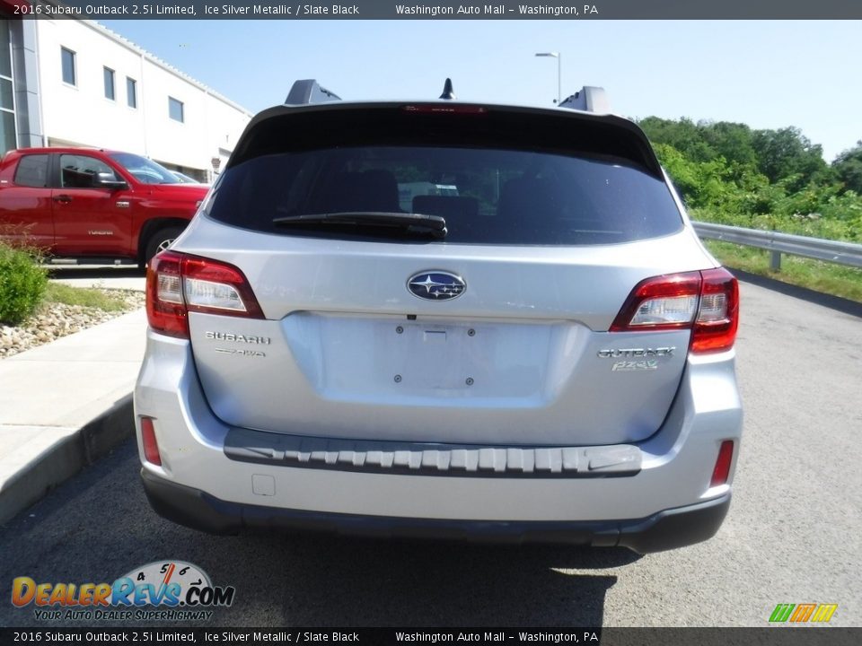 2016 Subaru Outback 2.5i Limited Ice Silver Metallic / Slate Black Photo #8