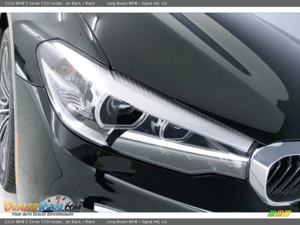 2019 BMW 5 Series 530i Sedan Jet Black / Black Photo #28