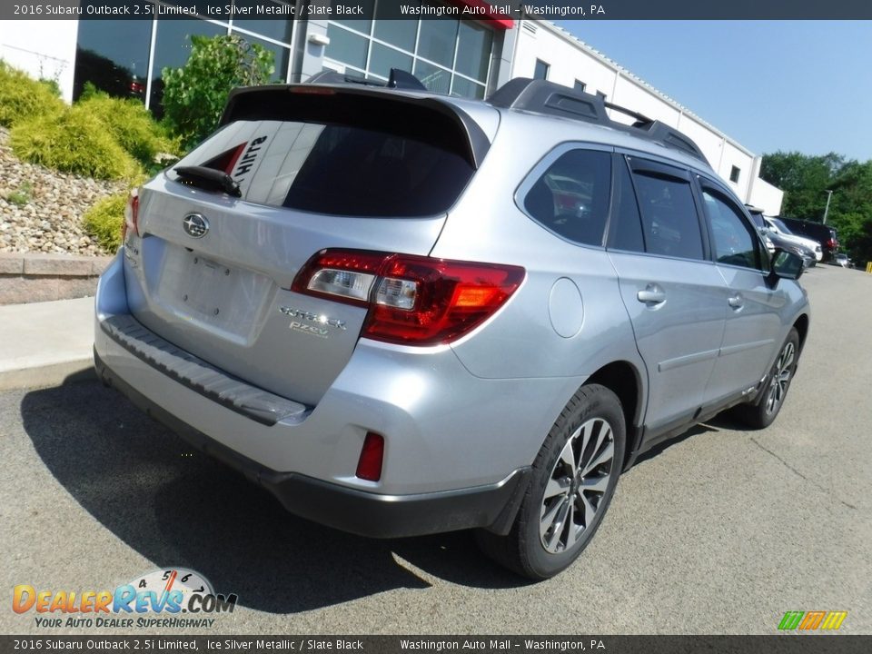 2016 Subaru Outback 2.5i Limited Ice Silver Metallic / Slate Black Photo #9