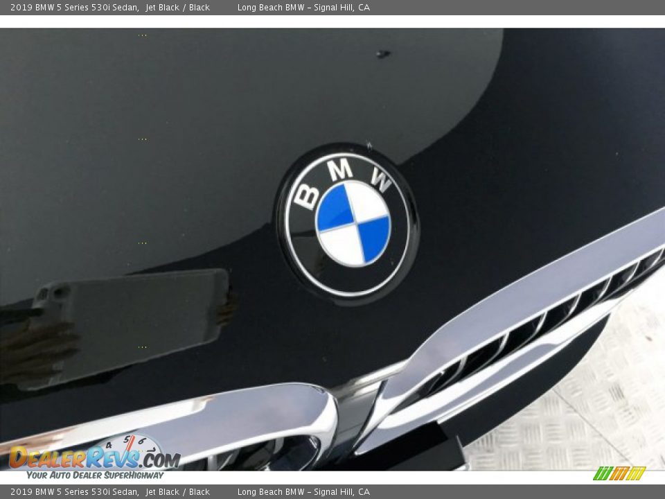 2019 BMW 5 Series 530i Sedan Jet Black / Black Photo #29