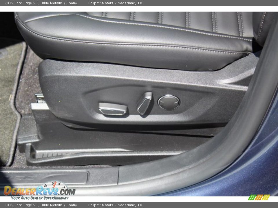 2019 Ford Edge SEL Blue Metallic / Ebony Photo #11