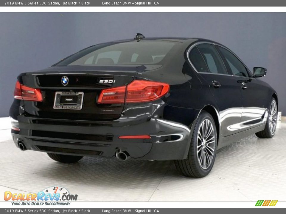 2019 BMW 5 Series 530i Sedan Jet Black / Black Photo #30