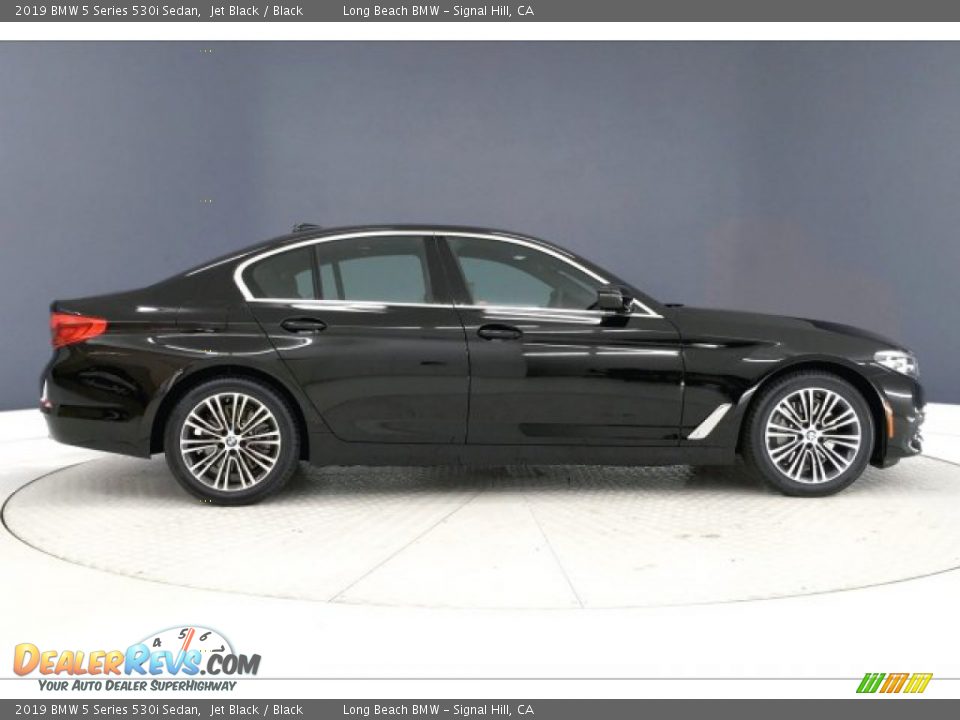 2019 BMW 5 Series 530i Sedan Jet Black / Black Photo #31