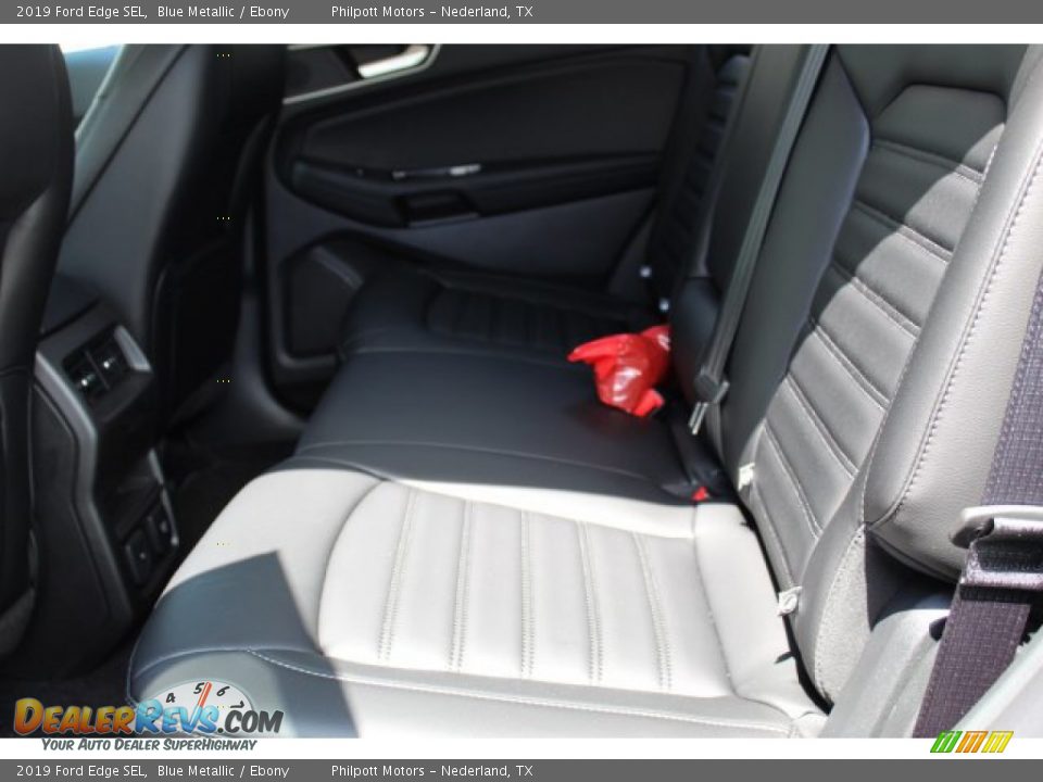2019 Ford Edge SEL Blue Metallic / Ebony Photo #13