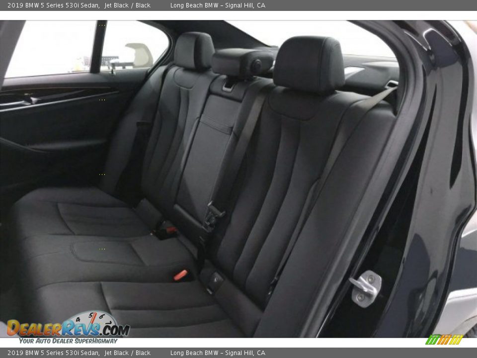 2019 BMW 5 Series 530i Sedan Jet Black / Black Photo #33