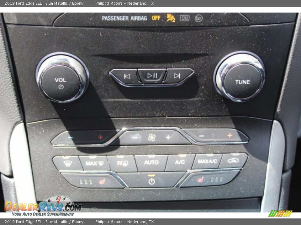 2019 Ford Edge SEL Blue Metallic / Ebony Photo #19