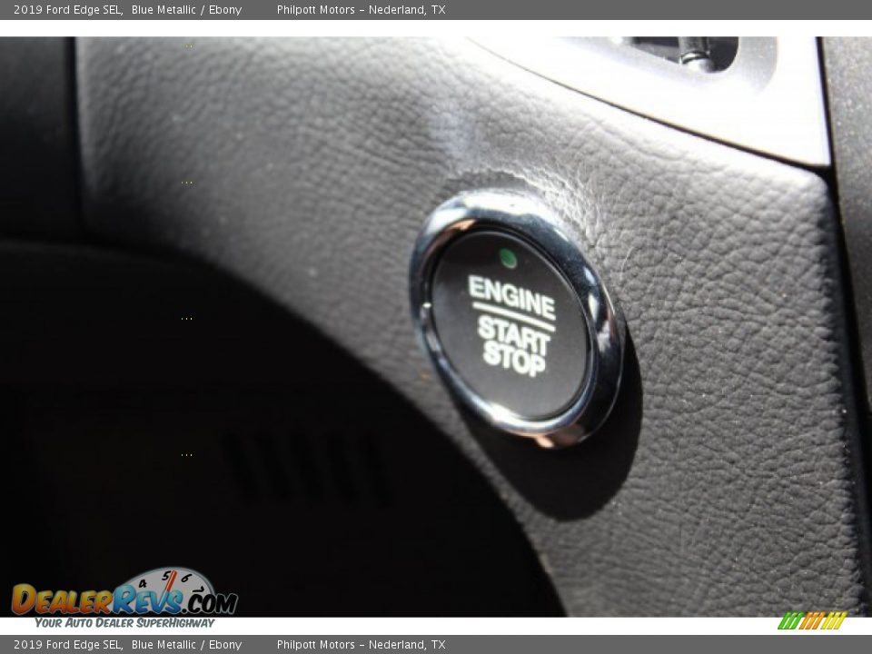 2019 Ford Edge SEL Blue Metallic / Ebony Photo #20