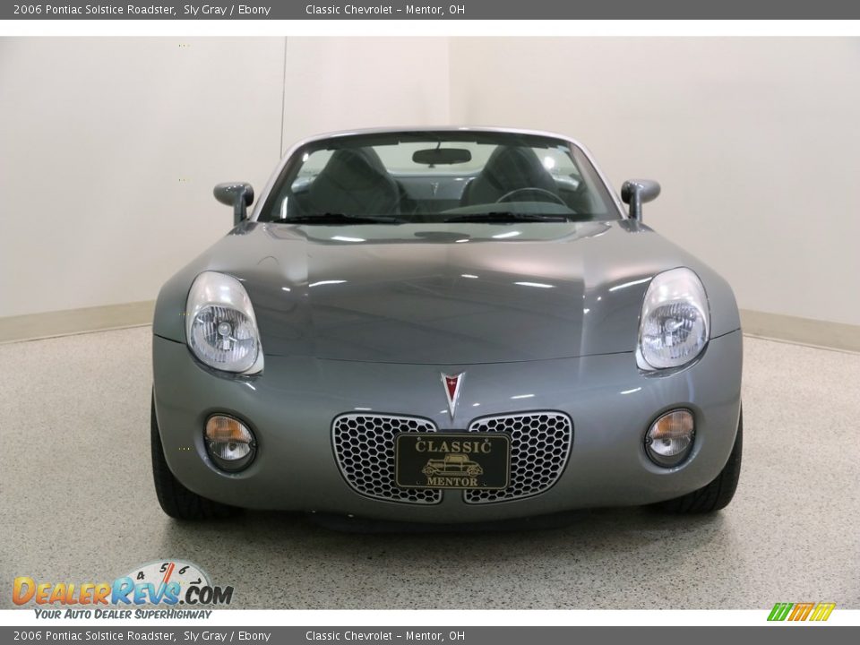 2006 Pontiac Solstice Roadster Sly Gray / Ebony Photo #3