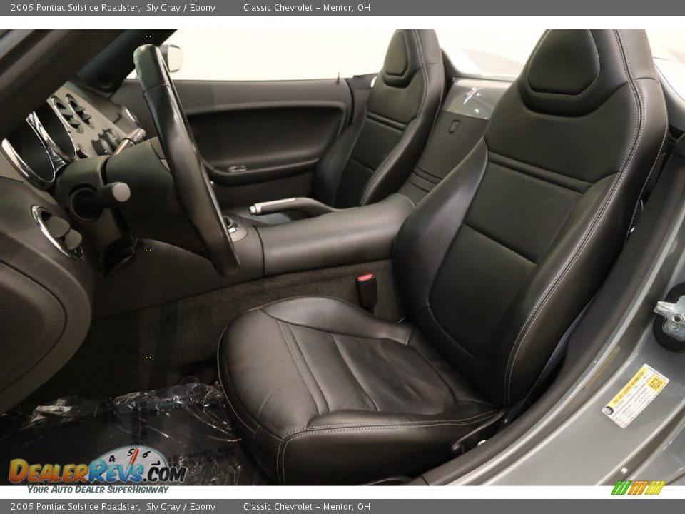 2006 Pontiac Solstice Roadster Sly Gray / Ebony Photo #6