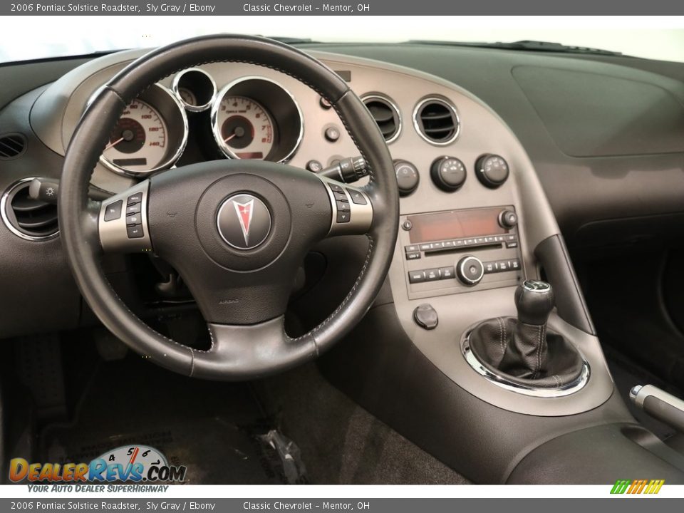 2006 Pontiac Solstice Roadster Sly Gray / Ebony Photo #7