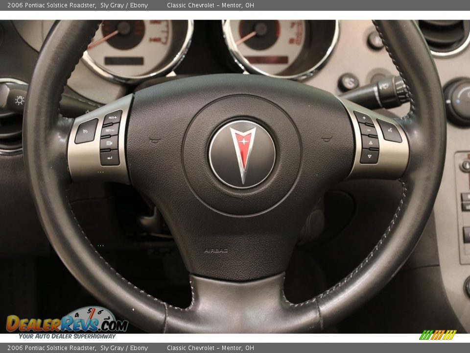 2006 Pontiac Solstice Roadster Sly Gray / Ebony Photo #8
