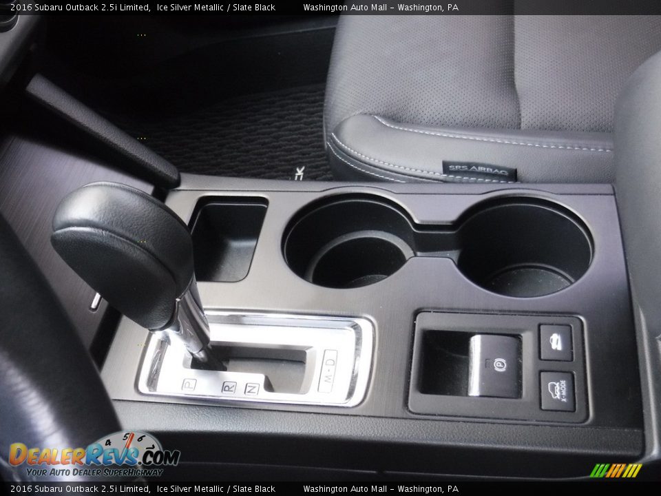 2016 Subaru Outback 2.5i Limited Ice Silver Metallic / Slate Black Photo #22