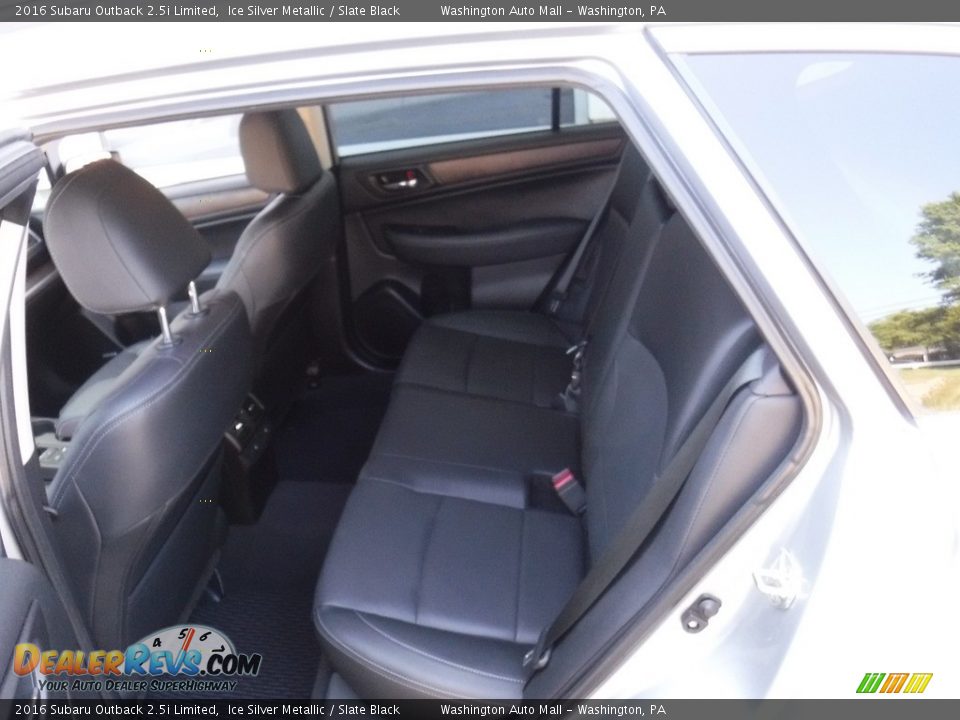 2016 Subaru Outback 2.5i Limited Ice Silver Metallic / Slate Black Photo #25