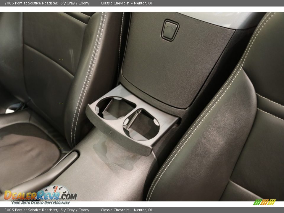 2006 Pontiac Solstice Roadster Sly Gray / Ebony Photo #13