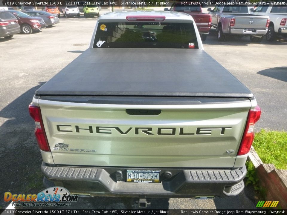 2019 Chevrolet Silverado 1500 LT Z71 Trail Boss Crew Cab 4WD Silver Ice Metallic / Jet Black Photo #4