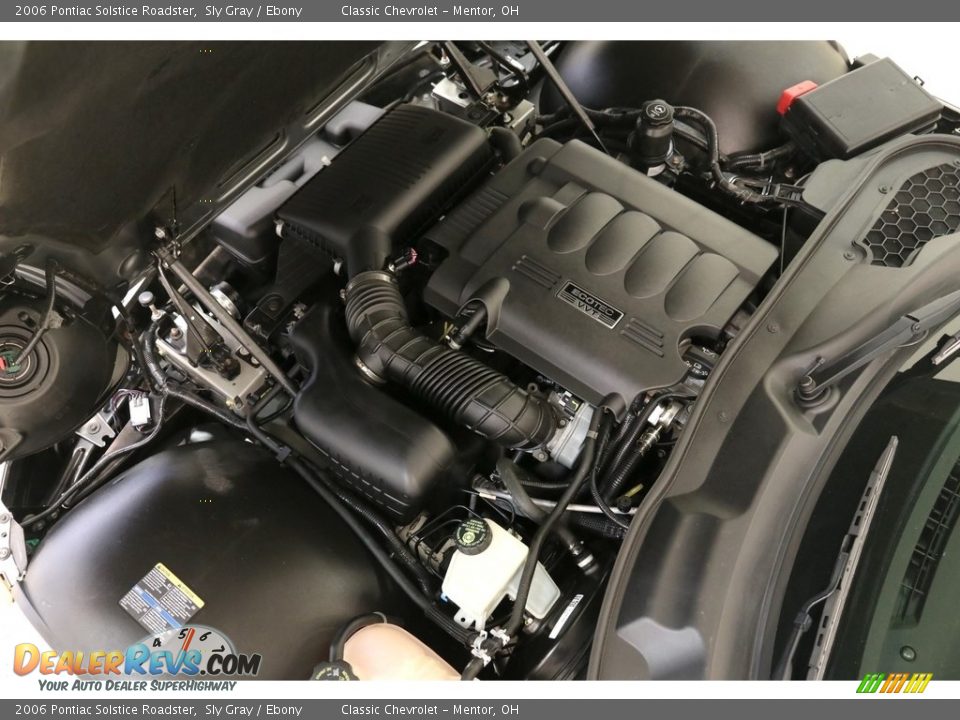 2006 Pontiac Solstice Roadster Sly Gray / Ebony Photo #17