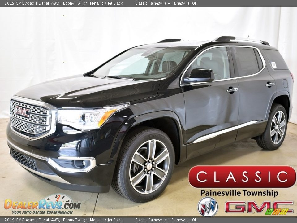 2019 GMC Acadia Denali AWD Ebony Twilight Metallic / Jet Black Photo #1