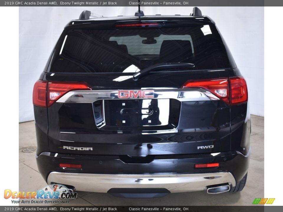 2019 GMC Acadia Denali AWD Ebony Twilight Metallic / Jet Black Photo #3