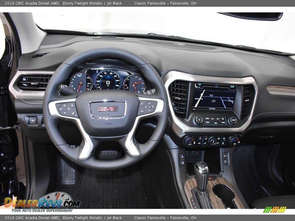 2019 GMC Acadia Denali AWD Ebony Twilight Metallic / Jet Black Photo #10