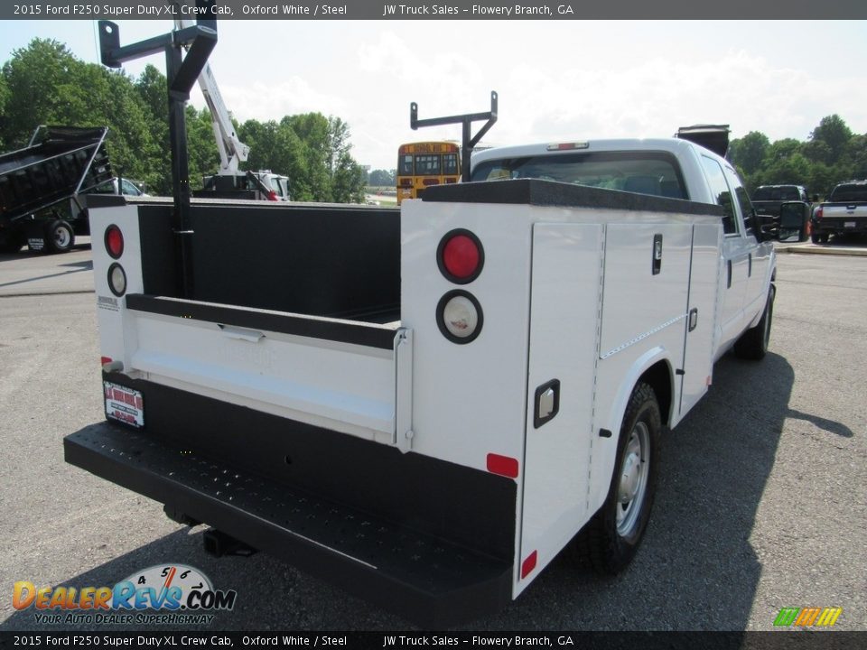 2015 Ford F250 Super Duty XL Crew Cab Oxford White / Steel Photo #5