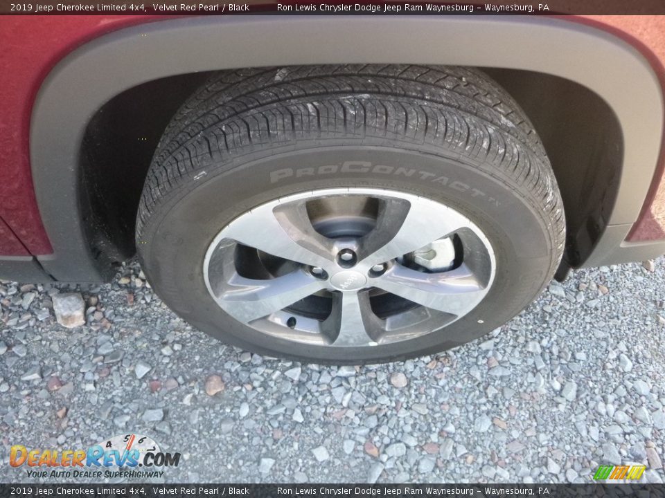 2019 Jeep Cherokee Limited 4x4 Velvet Red Pearl / Black Photo #9