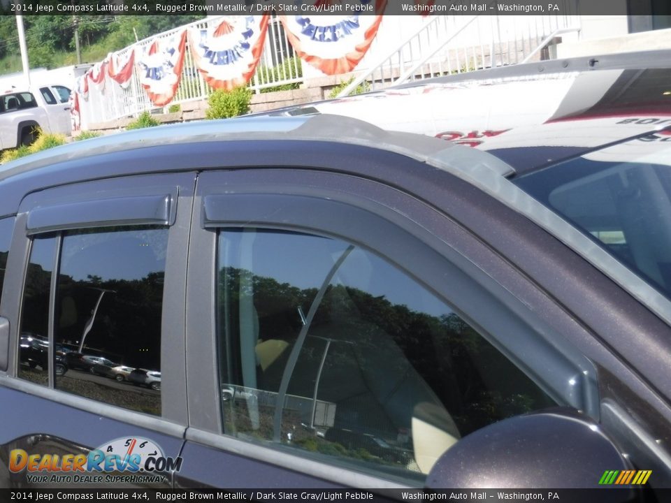 2014 Jeep Compass Latitude 4x4 Rugged Brown Metallic / Dark Slate Gray/Light Pebble Photo #4