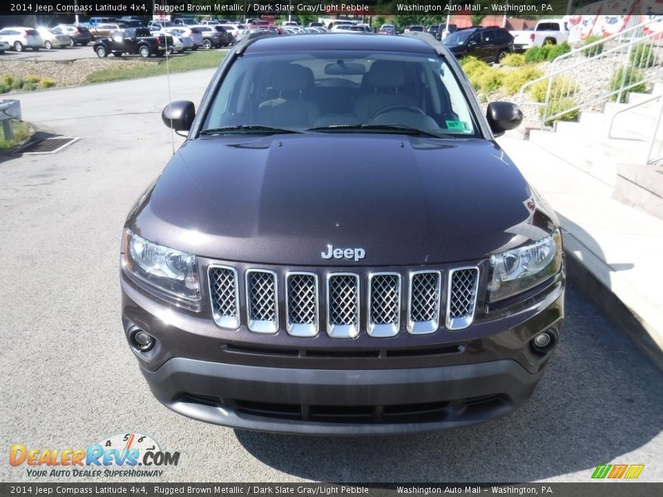 2014 Jeep Compass Latitude 4x4 Rugged Brown Metallic / Dark Slate Gray/Light Pebble Photo #5