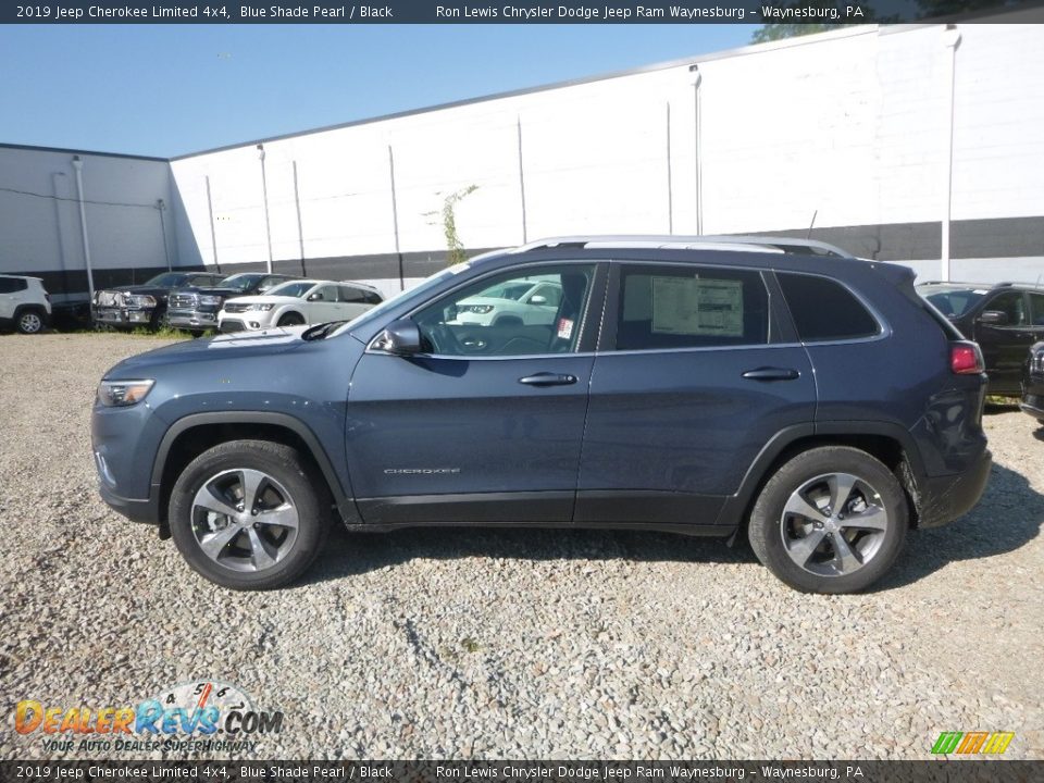 2019 Jeep Cherokee Limited 4x4 Blue Shade Pearl / Black Photo #2