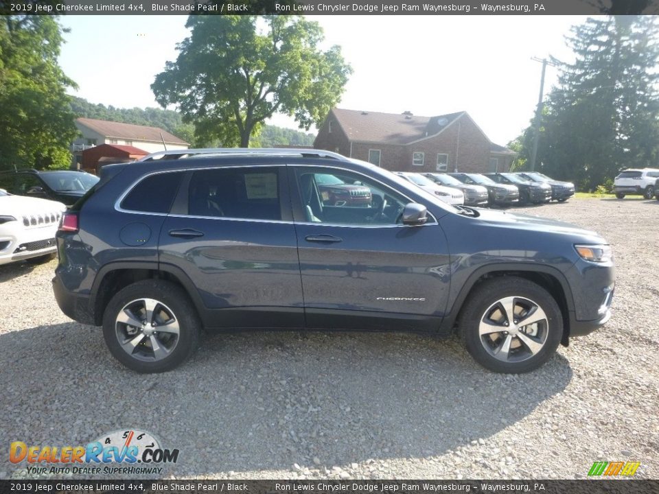 2019 Jeep Cherokee Limited 4x4 Blue Shade Pearl / Black Photo #6